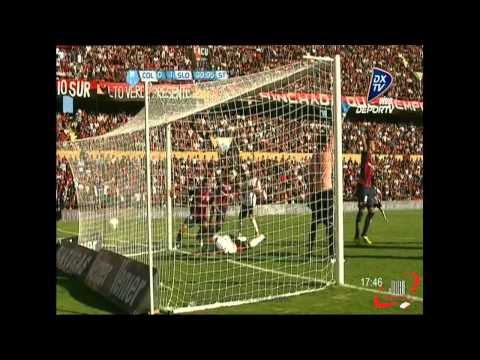 GOL DE KALINSKI - COLON 0 SAN LORENZO 1 - FECHA 6 (16 03 2013)