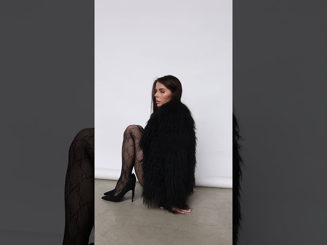 Чоботи жіночі шкіряні байка хутро 592641 Чорний Туфлі човники жіночі 589943 Чорні