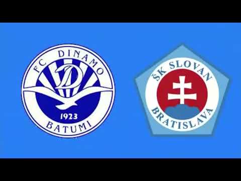 Goal from Corner Kick V. Weiss - Dinamo Batumi 1-2 Slovan Bratislava