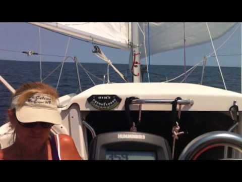 MacGregor 26 Sailing Lake Superior amongst the Apostle Islands out of Bayfield