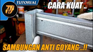 Download lagu Cara Sambung Tiang & Palang Baja Ringan | Hasil Rapi dan Super Kuat ! mp3 Download lagu Cara Sambung Tiang & Palang Baja Ringan | Hasil Rapi dan Super Kuat ! mp3