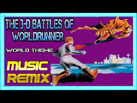 🕹️ The 3-D Battles of WorldRunner: World Theme - (NES) [Music Remix] 🎼