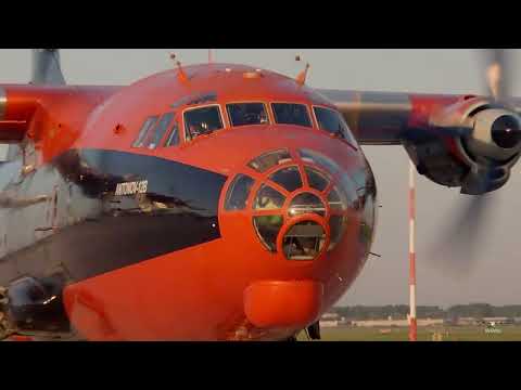 Antonov AN12BK UR-CEZ CAVOK Air (OST/EBOS) Ostend Airport 13&20MAY2025