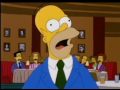 Homer Hypnotized And Screaming