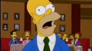 Homer Hypnotized and Screaming