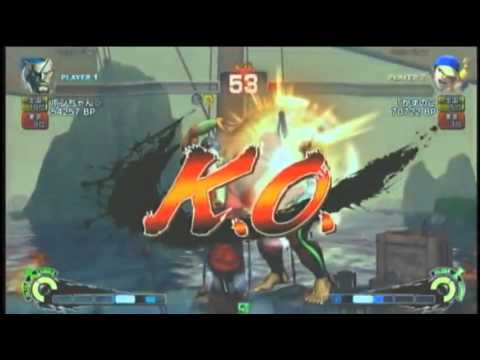 B-est Japan Cup - Bonchan (Sagat) vs. Kazunoko (Yun) - USFIV Grand Final