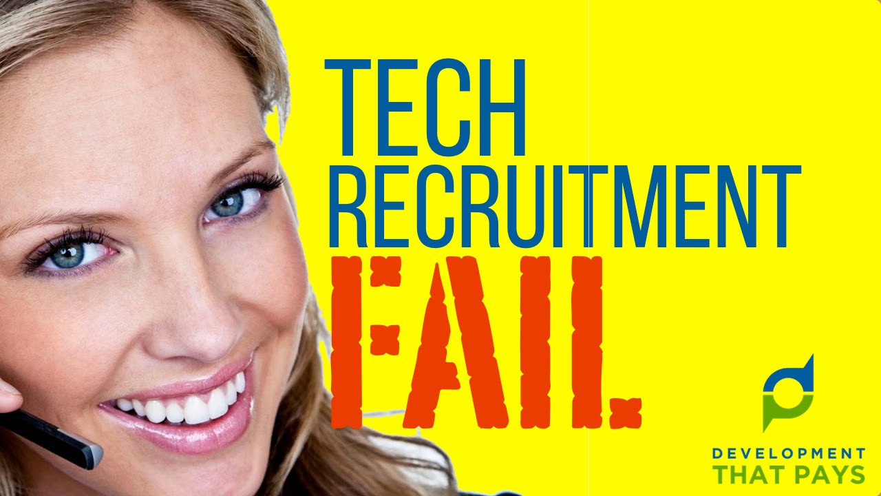 [VIDEO] Technical Recruitment FAIL. This is CRAZY!