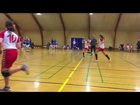 U14 Pige A, 071117, Raklev vs. Jyderup HK, 2. Halveg