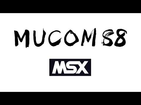 MUCEdit running on an MSX