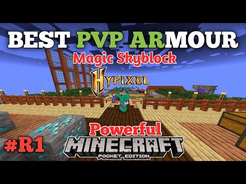 Ultimate PVP Armor for Skyblock - Dominate Hypixel PE!