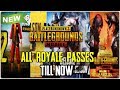 PUBG MOBILE All Royale Pass SEASON 1-5 | All royal Pass Rewards Season 1 to 5 | All Seasons Review