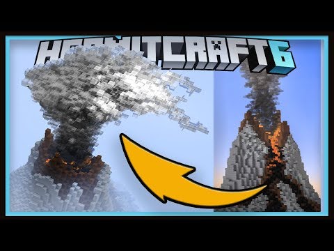 Hermitcraft Season 6: 10,000 GLASS BLOCK Volcanic Eruption! (Minecraft 1.13.1 survival  Ep.17)