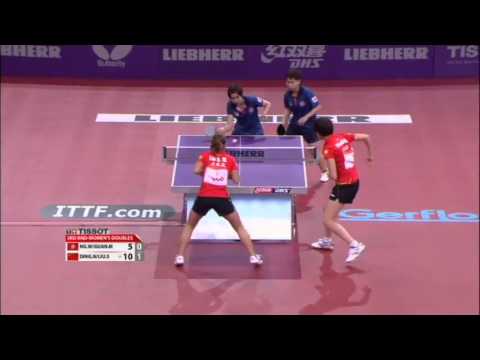 WTTC 2013 Highlights: Ding Ning/Liu Shiwen vs Guan Mengyuan/Ng Wing Nam (Round 3)