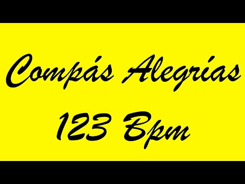 Compás Alegrías 123 Bpm - Bases Flamencas