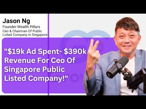 Client testimonial from Jason Ng, Founder of Wealth Pillars, CEO & Chairman of Public Listed Company in Singapore