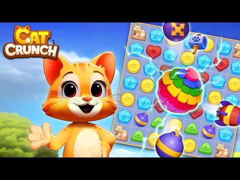 Cat Crunch - Match 3 Games Video