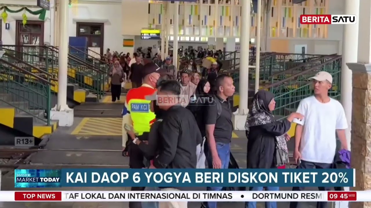 KAI Daop 6 Jogja Beri Diskon Tiket 20 Persen