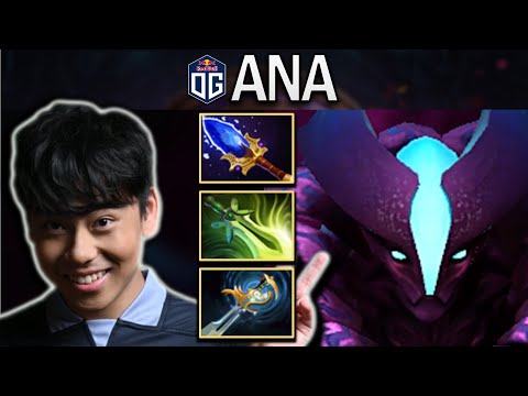 OG.ANA SPECTRE WITH AGHANIMS-BUTTERFLY - DOTA 2 PRO GAMEPLAY