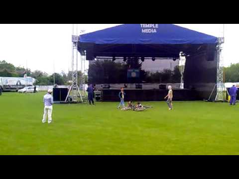 Proba de sunet Zilele Orasului Insuratei 27 05 2012