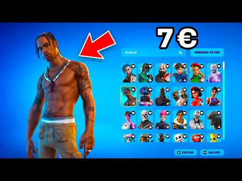Compro por 7€ una Skin Travis