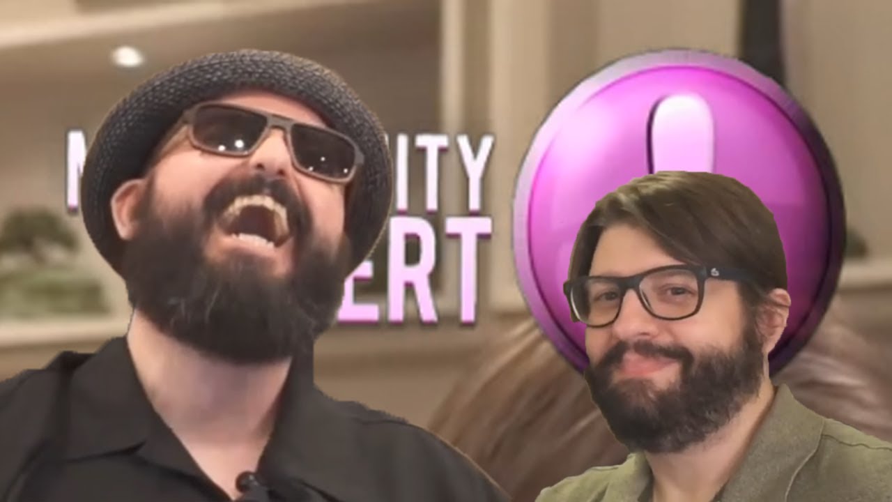 Jovem Nerd e a Paula Tejando