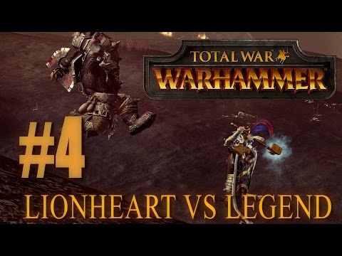 LEGEND VS LIONHEART - Head to Head - Total War: Warhammer #4