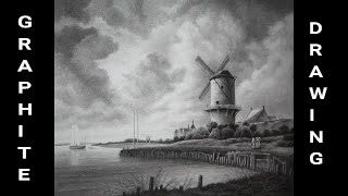 How To Draw skies, Clouds & Windmills, Learning From The Old Masters
