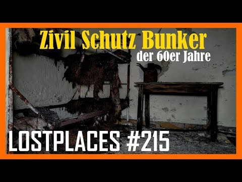 ZIVIL SCHUTZ BUNKER AUS DEN 60er JAHREN // LOSTPLACE // SecondLifeZoneUrbex #lostplace #urbex