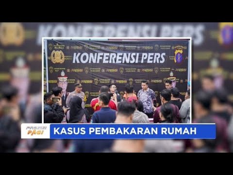 POLRES KUKAR UNGKAP KASUS PEMBAKARAN RUMAH