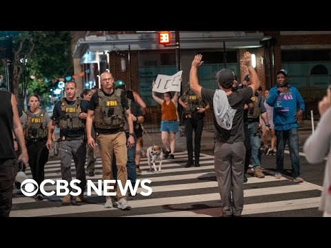 D.C. residents protest increased law enforcement amid Trump's crime crackdown