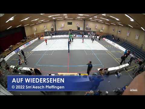 NLA Volleyball: Sm'Aesch - Volley Toggenburg