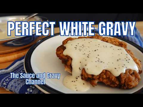 How to Make White Gravy for Chicken Fried Steak | Classic Southern Cream Gravy
