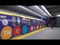 NYC Subway HD 60fps R160B Siemens Second Avenue Subway Wrap Q Train 72nd Street 2 10 17