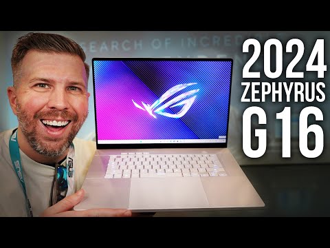 video - Asus Zephyrus G16, Intel Ultra 9-185H, RTX 4070, 16-32 GB DDR5X-7467, 1 TB SSD, QHD+ 240 Hz OLED 100% DCI-P3