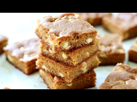 The BEST Blondie Recipe | How to Make Perfect Blondies
