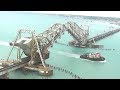Pamban Rail Bridge Rameshwaram Opens up for Ship Crossing