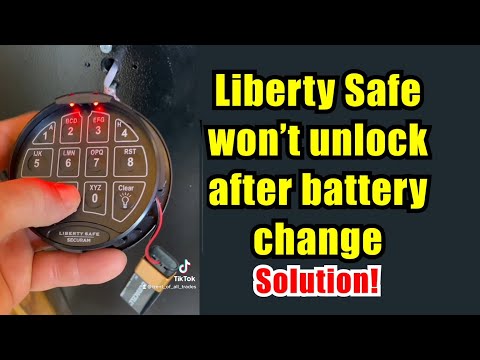 Liberty Safe Securam Beeping