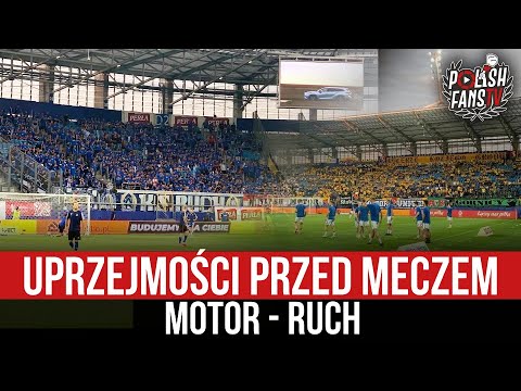 Uprzejmości przed meczem Motor - Ruch (08.08.2021 r.)