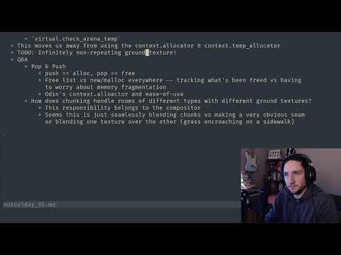 Odinmade Hero / Days 84 & 85 / Scrolling & Transient Ground Buffers