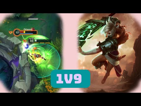 HOW TO CARRY WITH 1v9 RIVEN JUNGLE | SEASON 5 IN THE JUNGLE