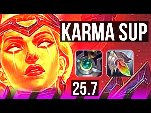 KARMA & Ezreal vs TAHM KENCH & Kai'Sa (SUP) | 2/1/13 | NA Grandmaster | 25.7