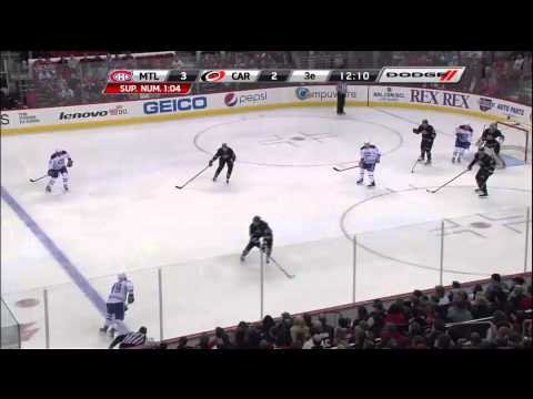 PK Subban score with a rocket vs Carolina 2013/3/7