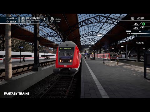 TSW4 - Hauptstrecke Hamburg – Lübeck - FULL ROUTE (Lübeck to Hamburg)