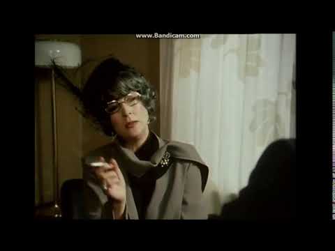 Birgitta Andersson smoking