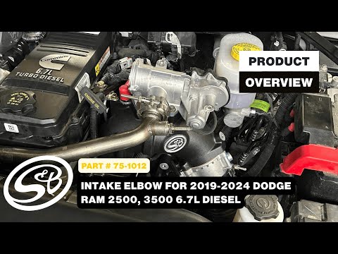S&B Overview | 2019-2024 Ram 2500/3500 6.7L Cummins Intake Elbow Overview