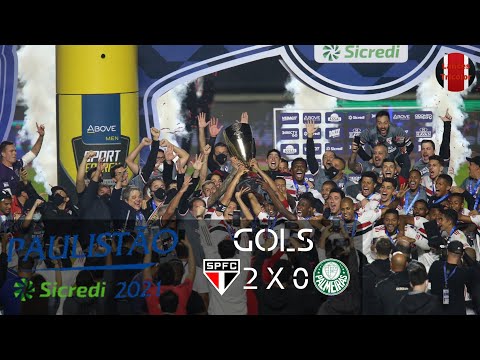 Gols + Minutos Finais - São Paulo 2x0 Palmeiras - Final Paulistão 2021