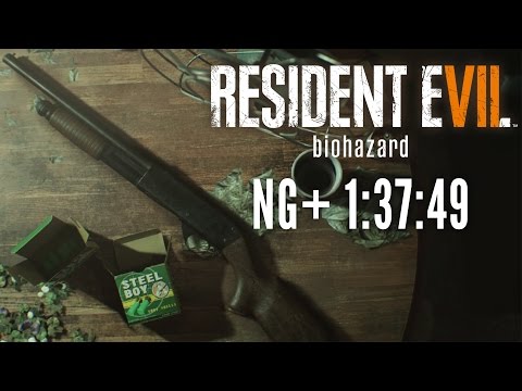 Resident Evil 7 - New Game+ Speedrun in 1:37:49