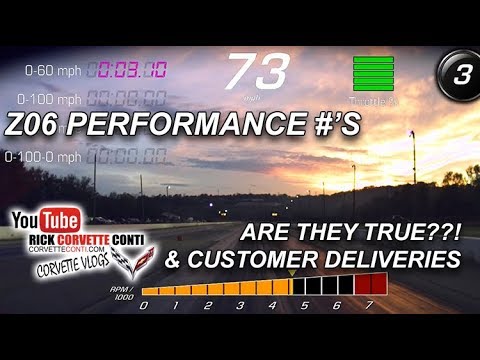 ARE GM CORVETTE PERFORMANCE NUMBERS TRUE ?! HEART CONDITION TRIGGERS VETTE PURCHASE Video