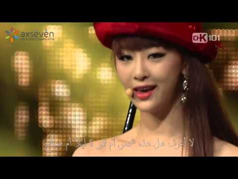 LIVE SISTAR GIVE IT TO ME (LIVE) ARABIC SUB