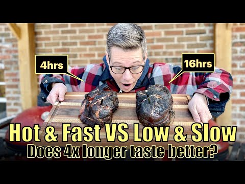 Pulled Pork HOT and FAST vs LOW and SLOW... Does taking longer ACTUALLY make better pulled pork?